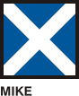 Gran Pavese flags, Mike flag