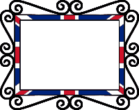 UK Union Flag Frame Fixed