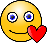 Emoticons: Loving face