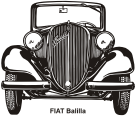 Fiat Balilla, year 1937