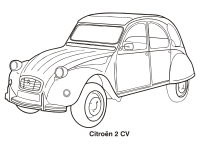 Citroen 2 CV, year 1960