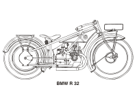 BMW R32, year 1923