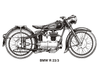 BMW R25/3, year 1953