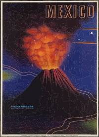 Vintage Travel Poster Mexico