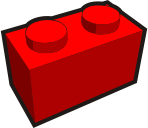 Clip is a Brick - 1x2