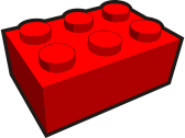 Clip is a Brick - 2x3