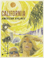 Vintage Travel Poster California