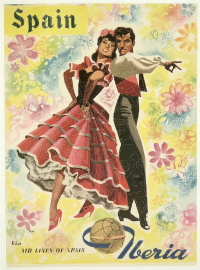 Vintage Travel Poster Spain 2