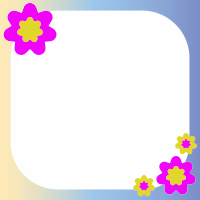 Frame With Flowers 2
