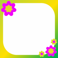 Frame With Flowers 3