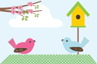 Love Birds Scene