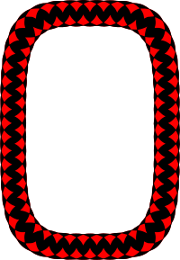 Rectangular frame 5