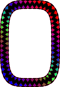 Rectangular frame 6