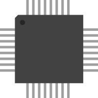 Generic SMD TQFP32 IC Package