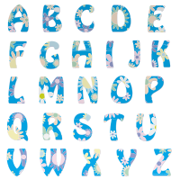 Floral Alphabet