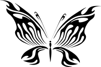 Butterfly Line Art 15