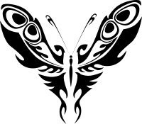 Butterfly Line Art 19