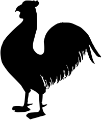 Cockeral 4 (silhouette)