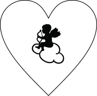 Cupid Heart Cloud