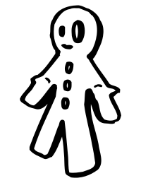 Raseone Gingerbread Man 2