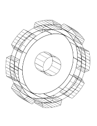 Raseone Gear Wireframe