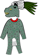 Armor aztec (Armadura azteca, kolotli)1