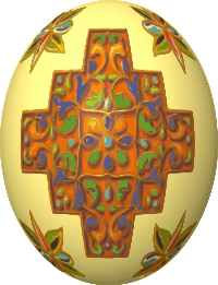 Decorated egg 1