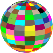 Geometric Beach Ball