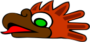 Eagle (Aguila, cuauhtli)