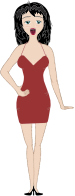 Brunette Woman Singing
