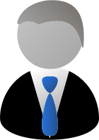 Faceless Man In Suit Icon