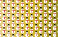 Snow Man Seamless Pattern