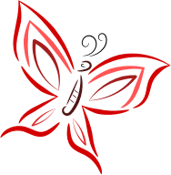 Butterfly Line Art
