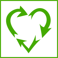 recycle heart
