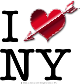 I Arrow Heart NY Shiny