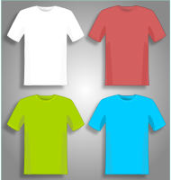 Colorful T-shirts