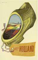 Vintage Travel Poster Holland