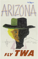 Vintage Travel Poster Arizona 3