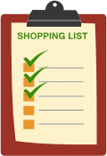 Shopping List Clipboard