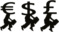 Money People Silhouette