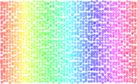 Rainbow circles pattern 01