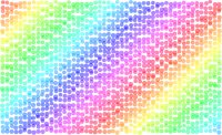 Rainbow circles pattern 02