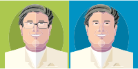 Flat Shaded Male Avatar