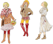 Three Fashion Girls