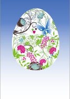 Ornate Decorated Easter Egg