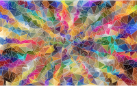 Colorful Low Poly Wallpaper