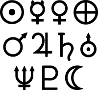 Solar system symbols