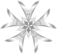 Grayscale Flower