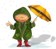 Man In Rain