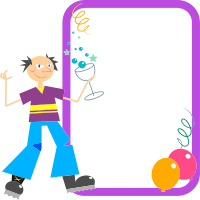 Party Dude Sign